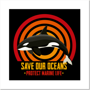 Save our Oceans Posters and Art